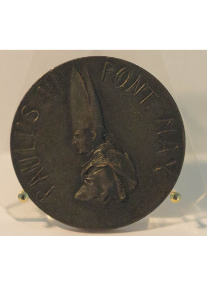 Medaglia di Paolo VI 1963 in Bronzo II concilio  Fior di Conio 